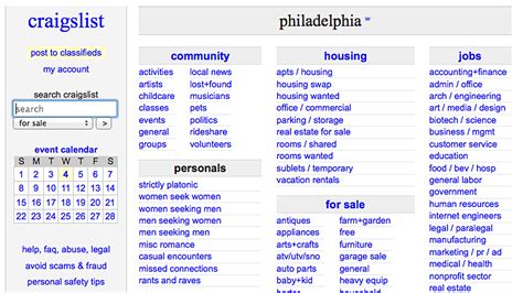 craigslist provides local classifieds and forums for jobs, housing, for sale, services, local community, and events. . Craigslist is